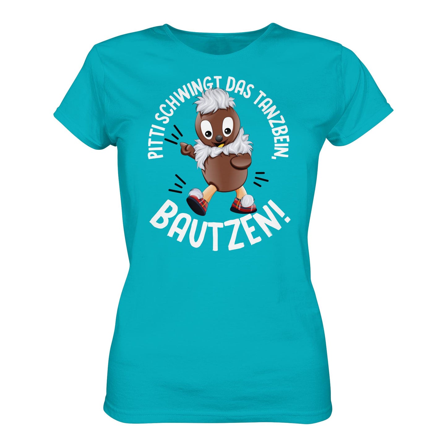 PITTI STADT-NICKI (SHIRT MÄDELS) • PITTI SCHWINGT DAS TANZBEIN, BAUTZEN!