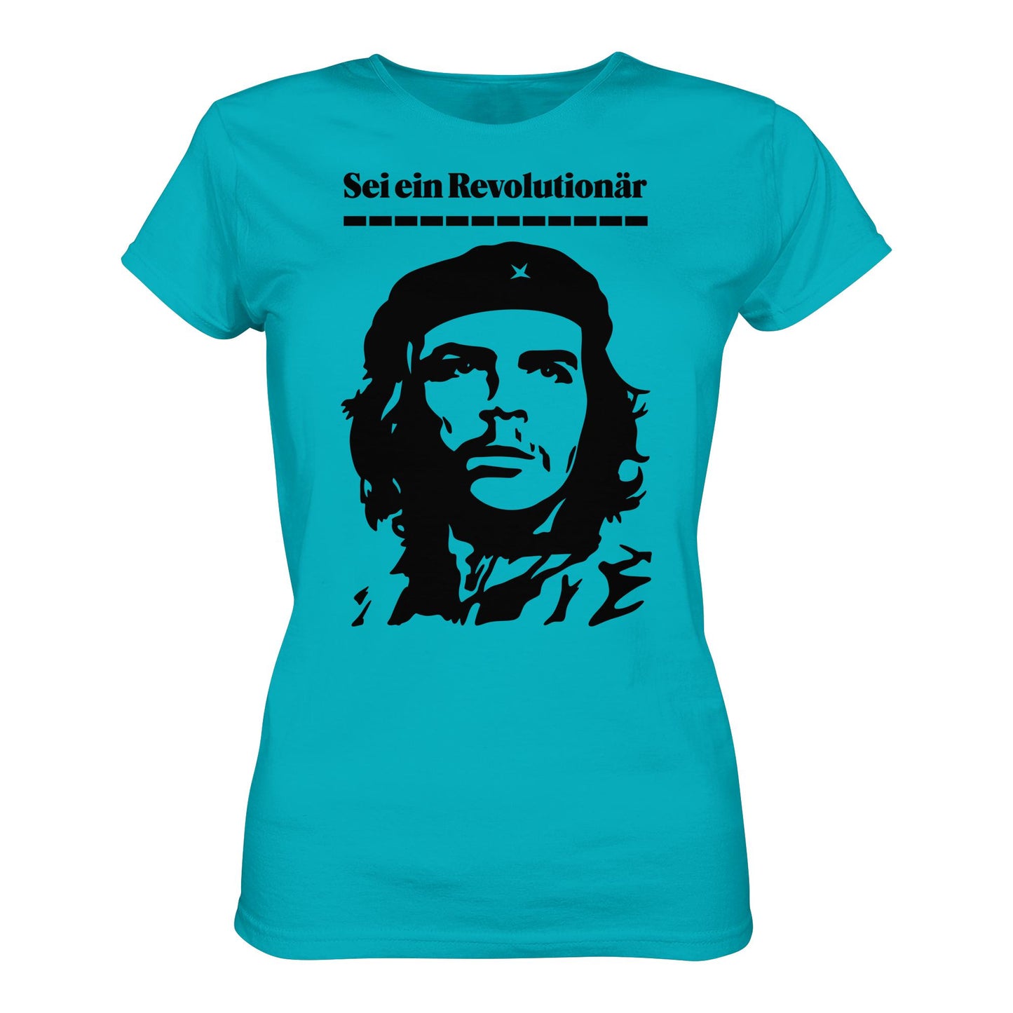 DDR Ostalgie Shirt Mädels • SEI EIN REVOLUTIONÄR - CHE GUEVARA (DDR ORIGINAL-PLAKAT)