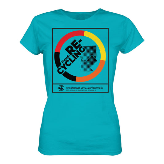 DDR Ostalgie Shirt Mädels • VEB KOMBINAT METALLAUFBEREITUNG HALLE