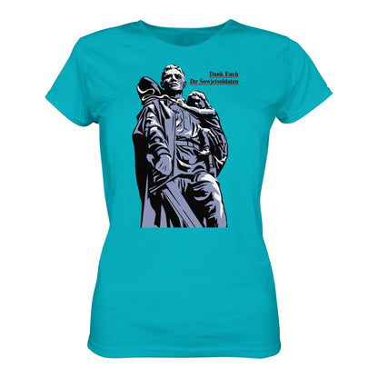 DDR Ostalgie Shirt Mädels • DANK EUCH IHR SOWJETSOLDATEN (DDR ORIGINAL-PLAKAT)