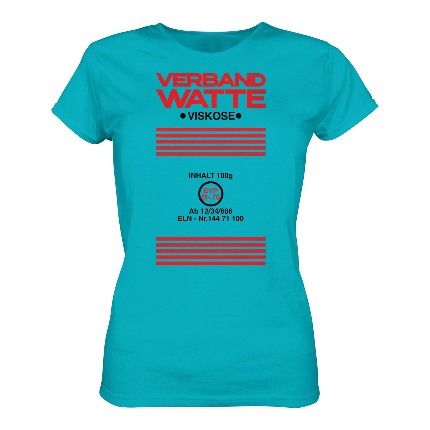 DDR Ostalgie Shirt Mädels • VERBAND WATTE VISKOSE