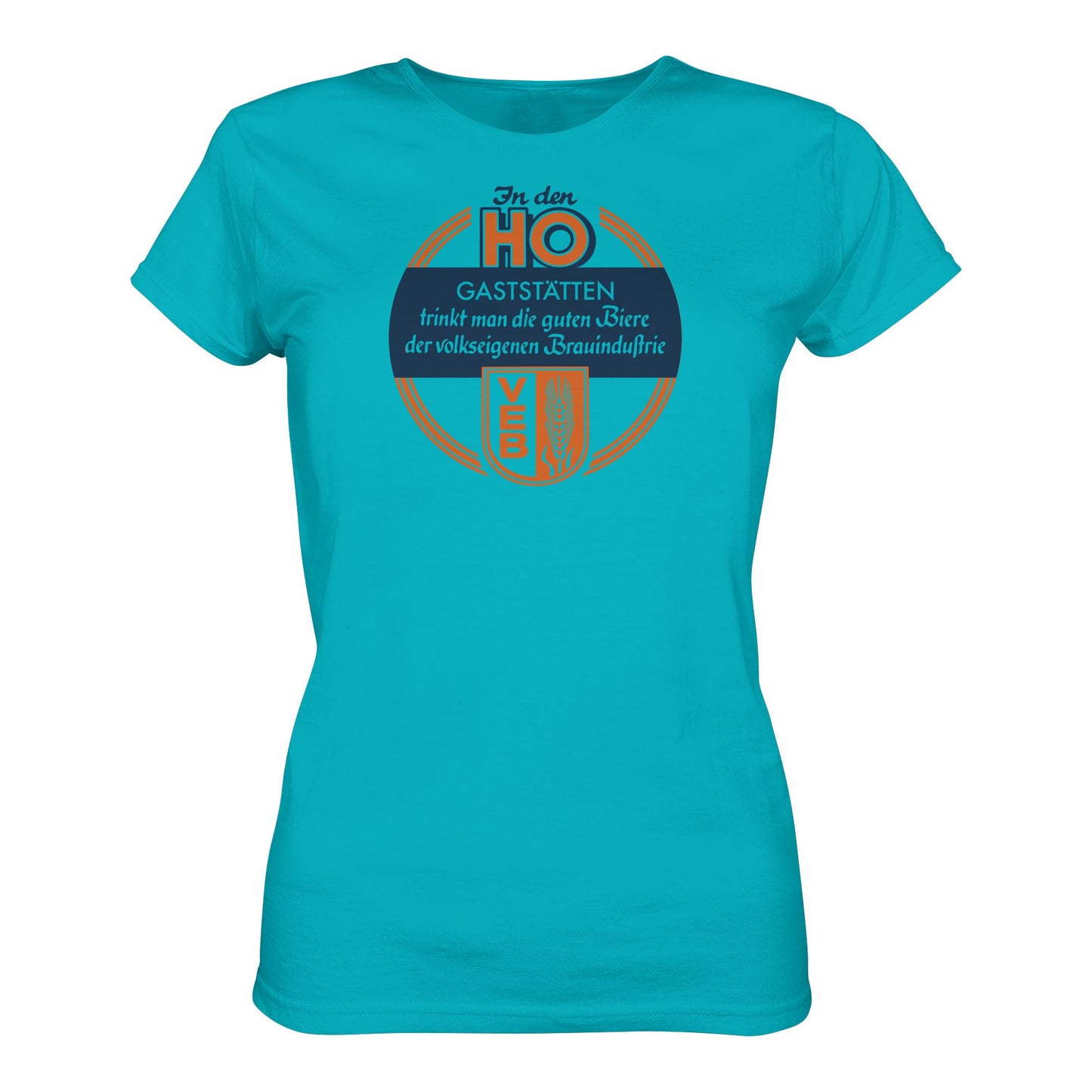 DDR Ostalgie Shirt Mädels • HO - VOLKSEIGENE BRAUINDUSTRIE