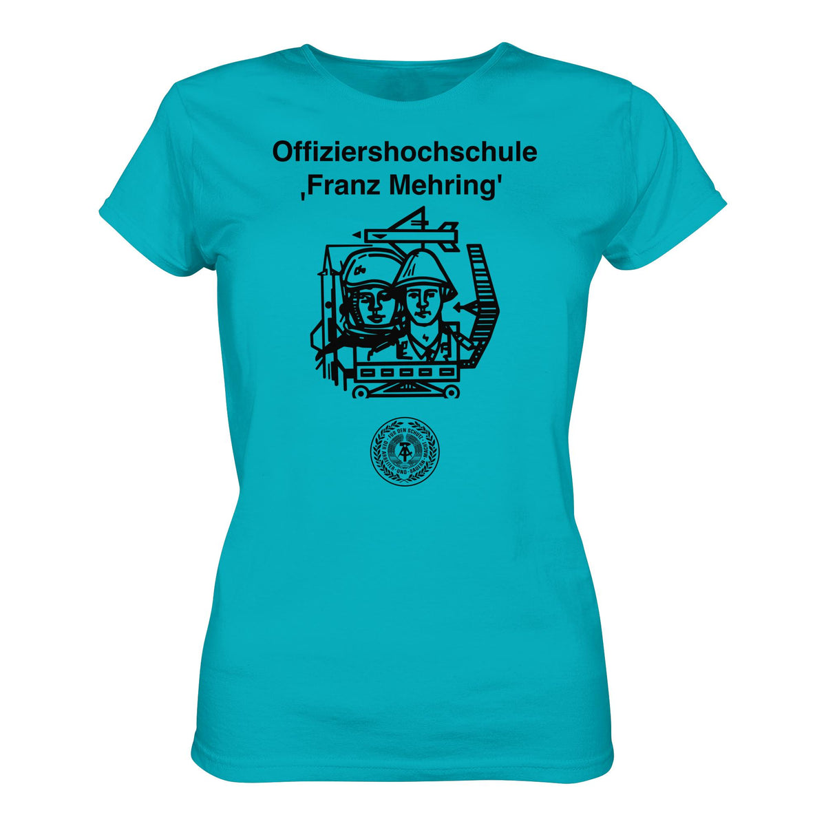 DDR Ostalgie Shirt Mädels • NVA - OFFIZIERSHOCHSCHULE FRANZ MEHRING
