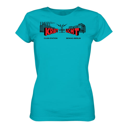 DDR Ostalgie Shirt Mädels • KRAFT UND LICHT - BEWAG BERLIN