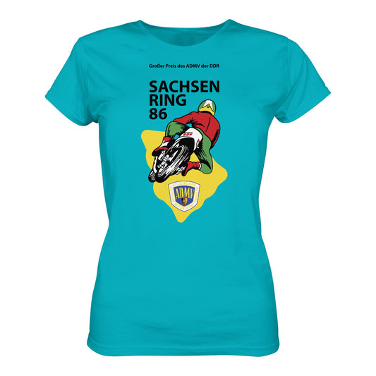 DDR Ostalgie Shirt Mädels • GROSSER PREIS DER DDR - SACHSENRING 1986