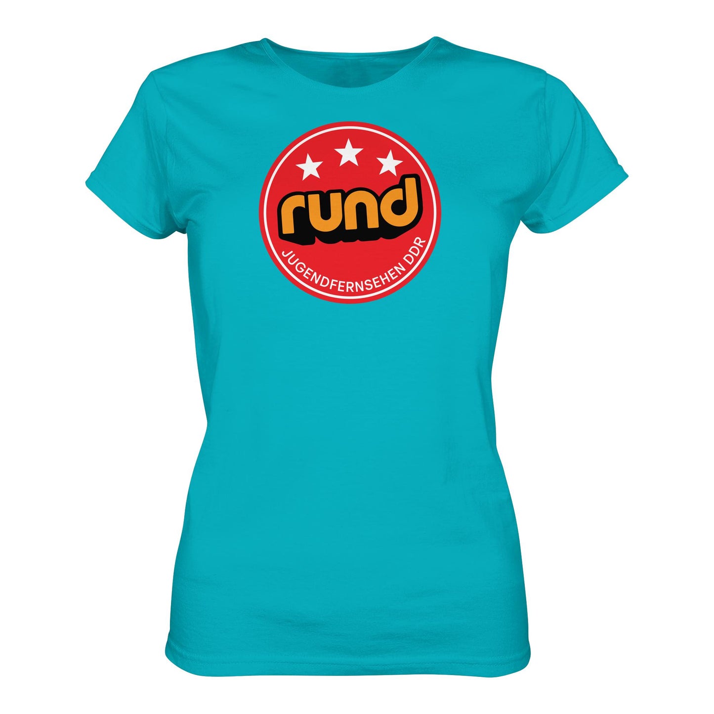 DDR Ostalgie Shirt Mädels • RUND - JUGENDFERNSEHEN DDR