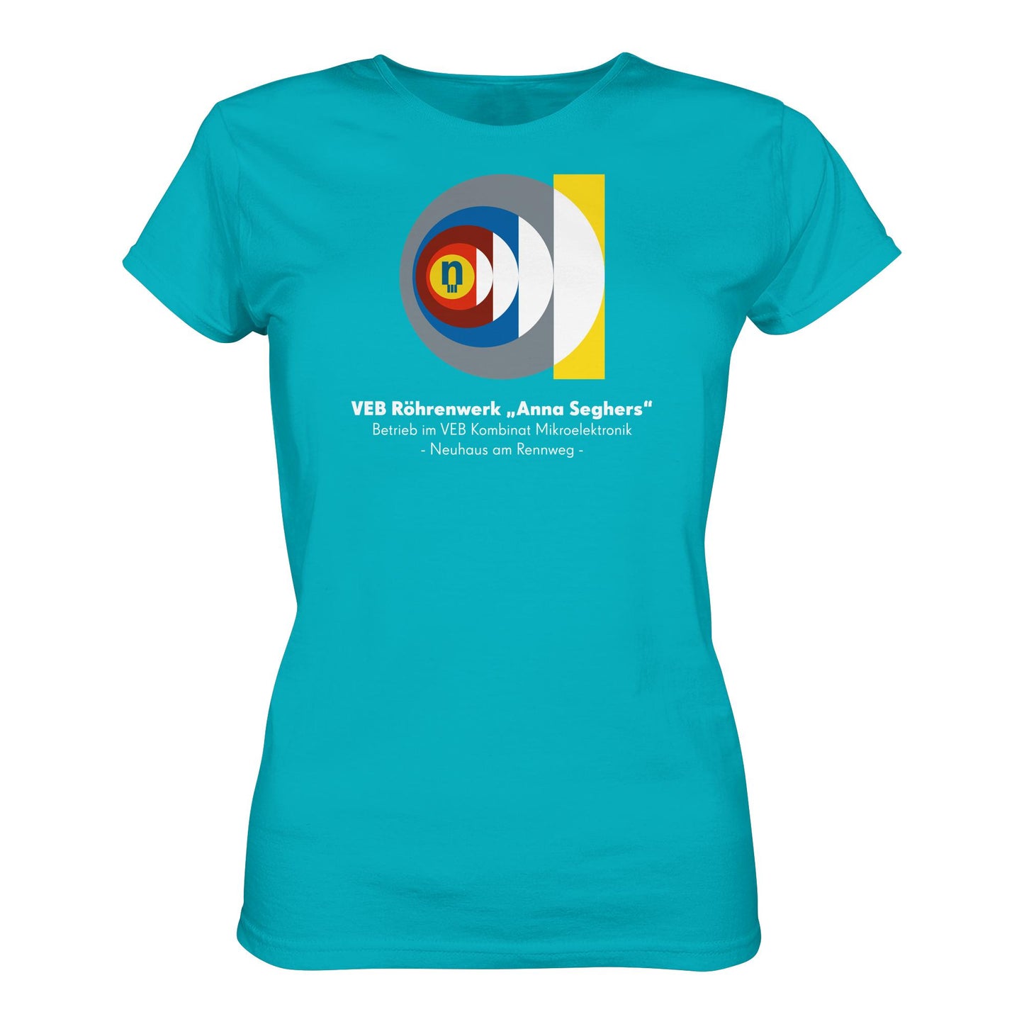 DDR Ostalgie Shirt Mädels • VEB RÖHRENWERK ANNA SEGHERS - NEUHAUS