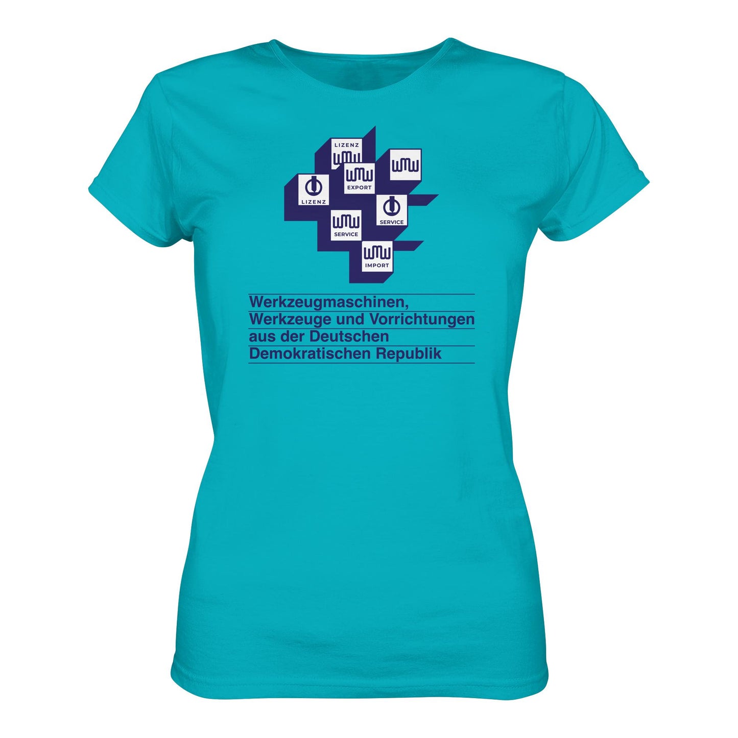DDR Ostalgie Shirt Mädels • WMW WERKZEUGMASCHINEN DER DDR