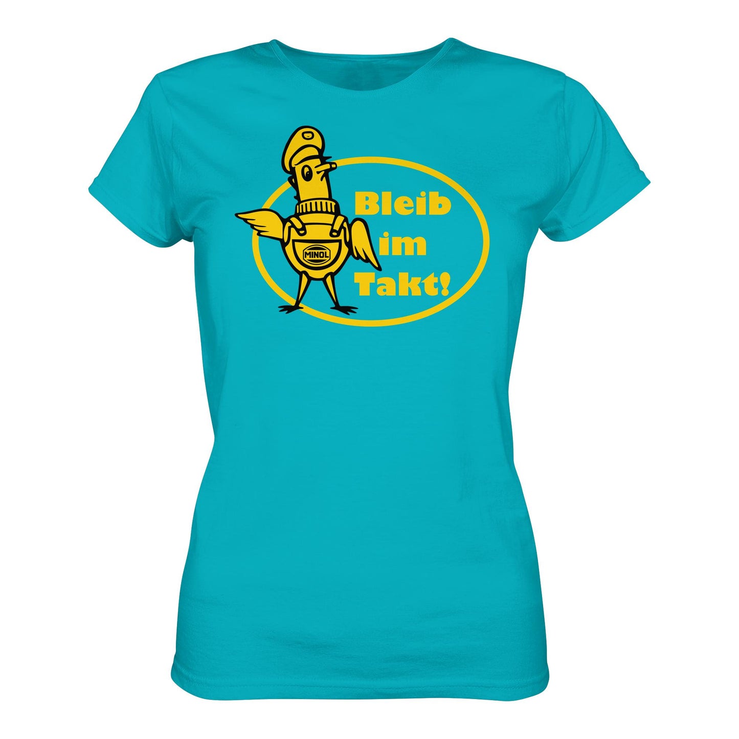 DDR Ostalgie Shirt Mädels • MINOL - BLEIB IM TAKT