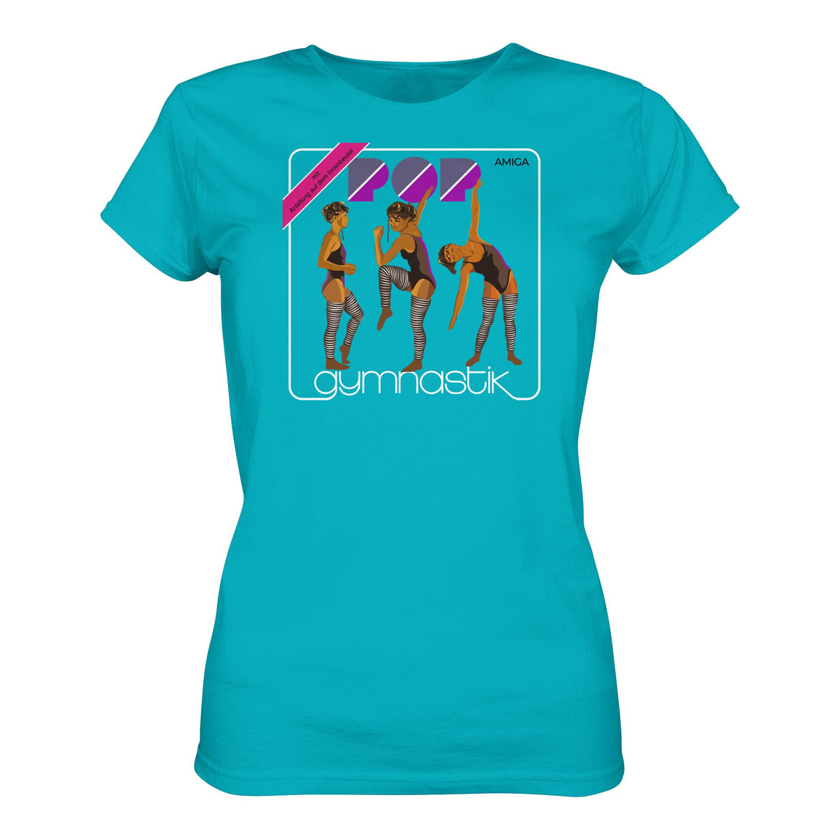 DDR Ostalgie Shirt Mädels • AMIGA POP-GYMNASTIK (ORIGINAL PLATTENCOVER)