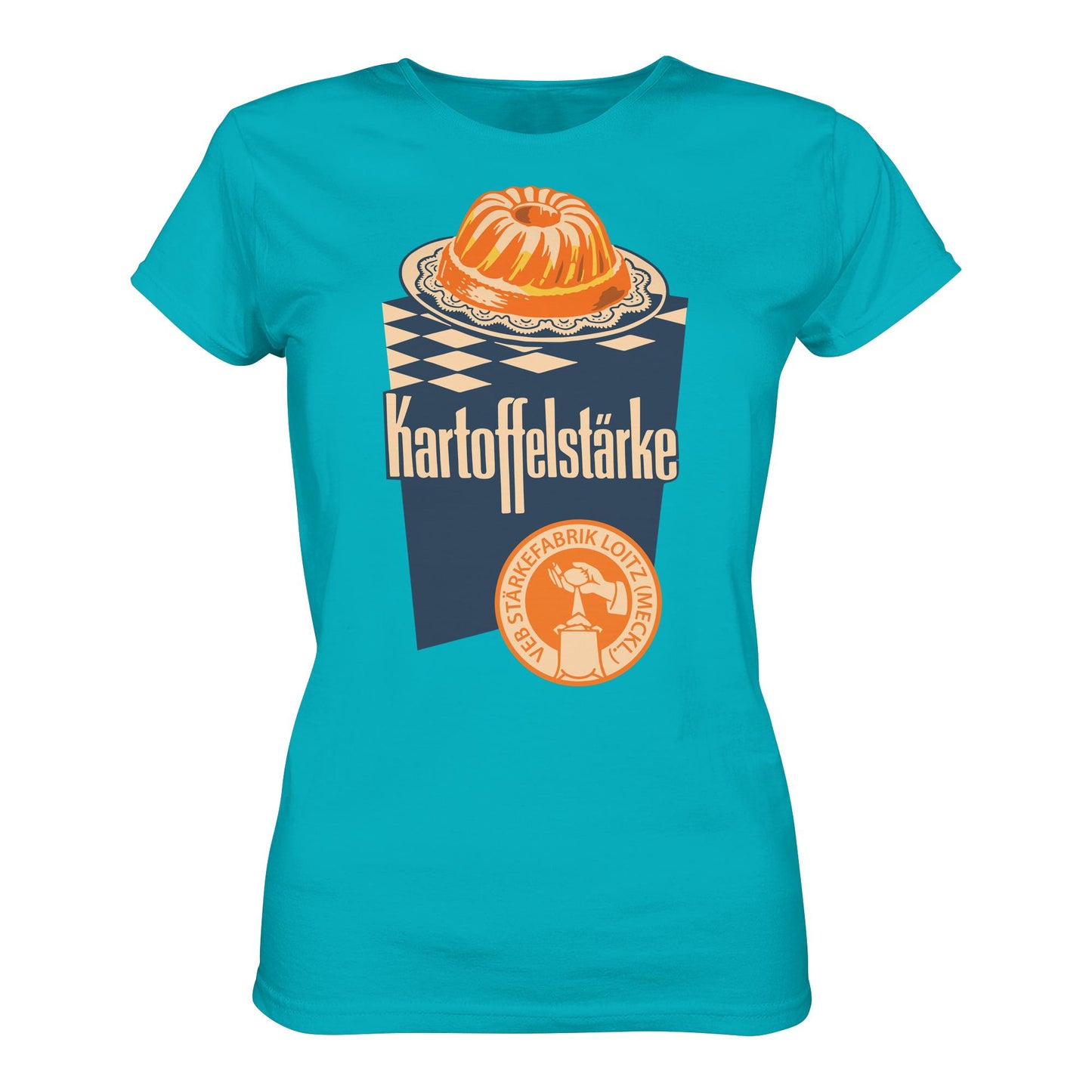 DDR Ostalgie Shirt Mädels • VEB KARTOFFELSTÄRKE - VEB STÄRKEFABRIK LOITZ