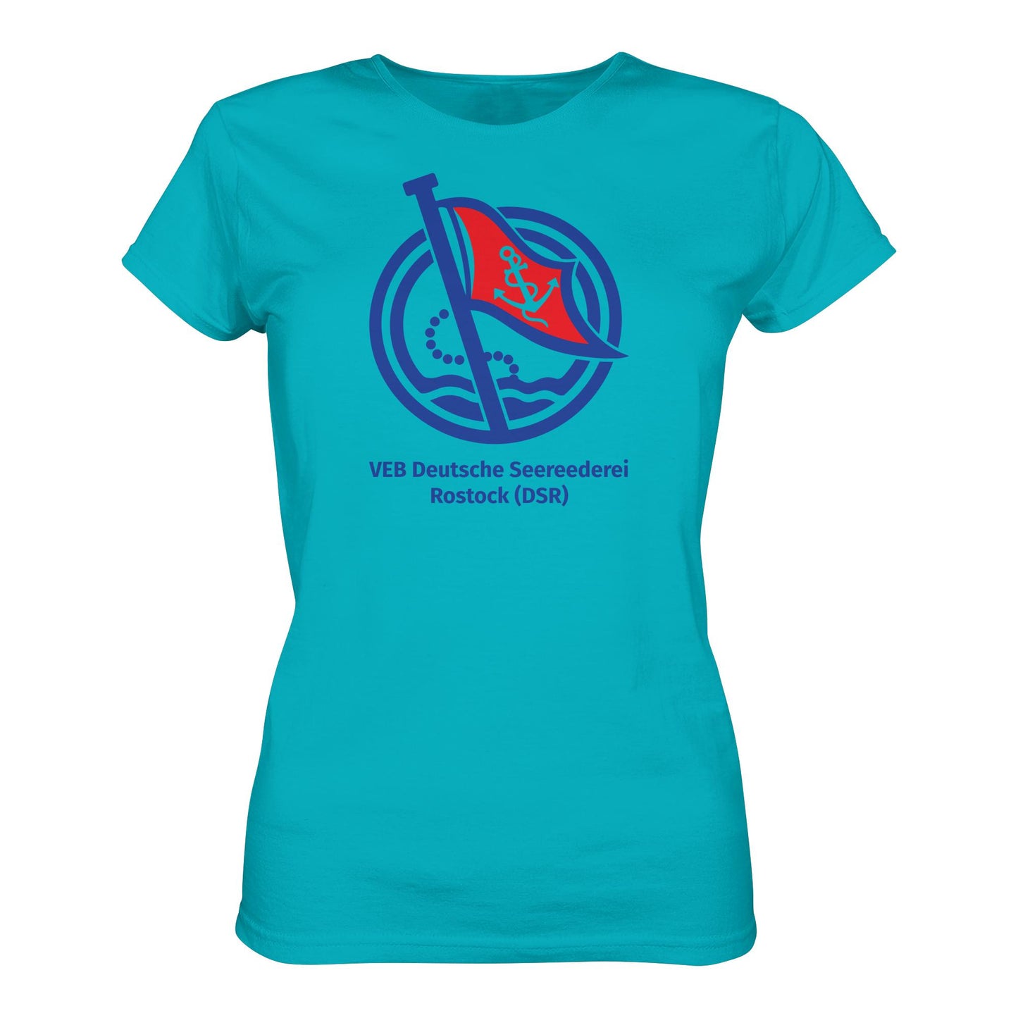 DDR Ostalgie Shirt Mädels • VEB DEUTSCHE SEEREEDEREI ROSTOCK (DSR)