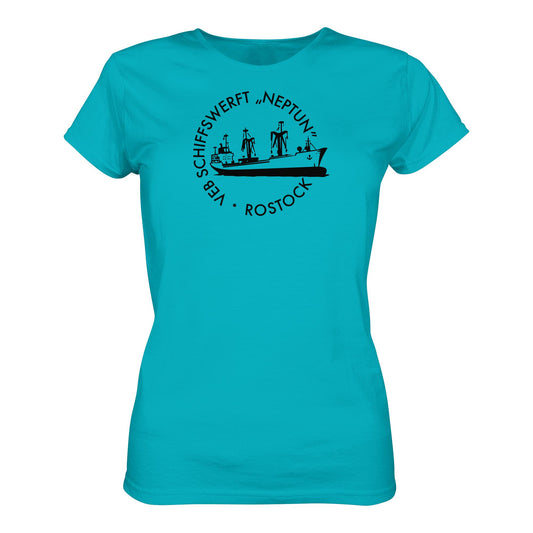 DDR Ostalgie Shirt Mädels • VEB SCHIFFSWERFT NEPTUN ROSTOCK