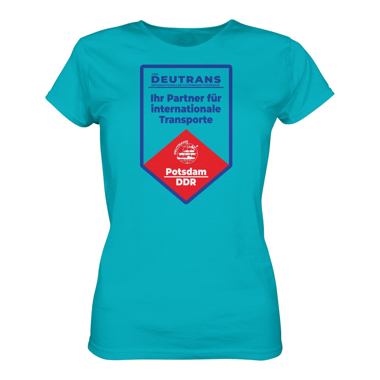 DDR Ostalgie Shirt Mädels • VEB DEUTRANS - POTSDAM