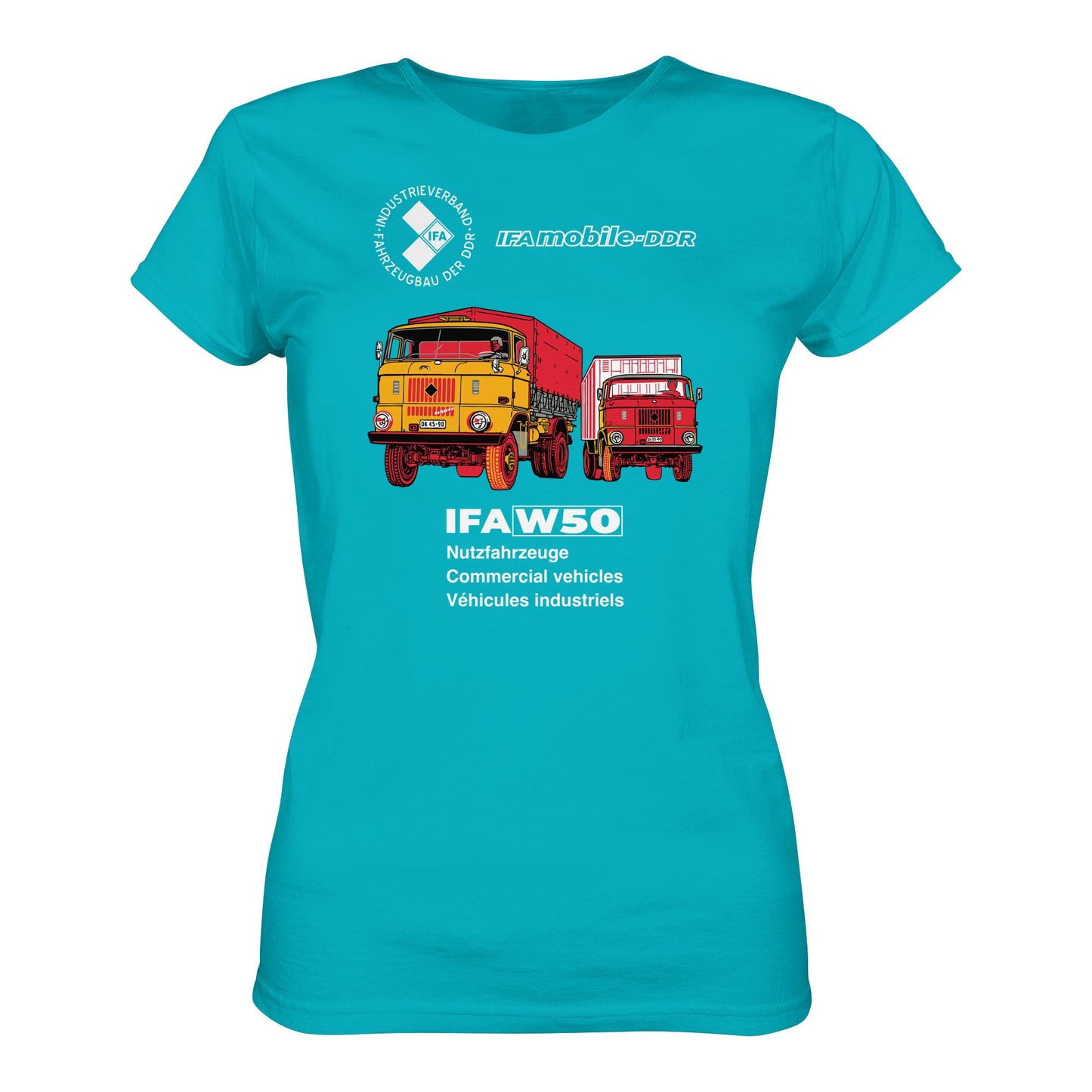 DDR Ostalgie Shirt Mädels • IFA W50 (ORIGINAL POSTER)