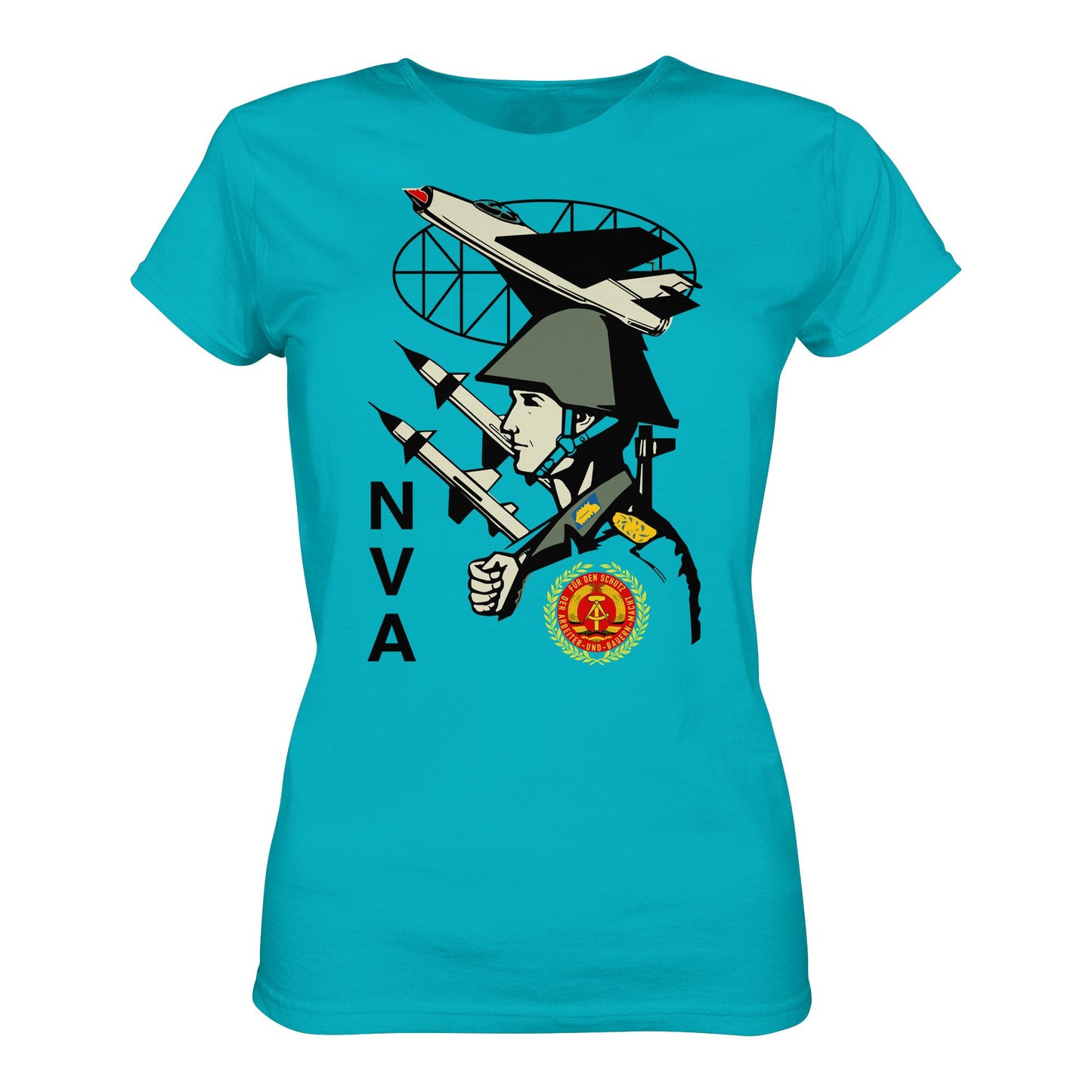 DDR Ostalgie Shirt Mädels • NVA - WERBEPLAKAT (ORIGINAL)