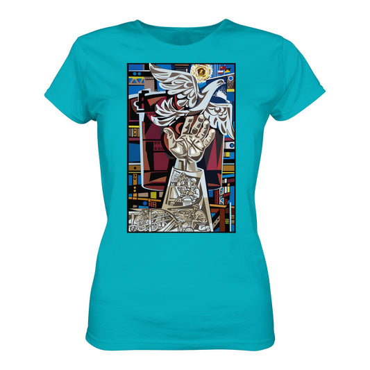 DDR Ostalgie Shirt Mädels • WALTER WOMACKA - MOSAIK MAGISTRALE EISENHÜTTENSTADT (1965)