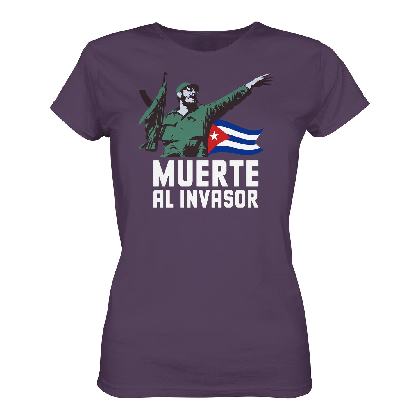 DDR Ostalgie Shirt Mädels • KUBA - MUERTE AL INVASOR