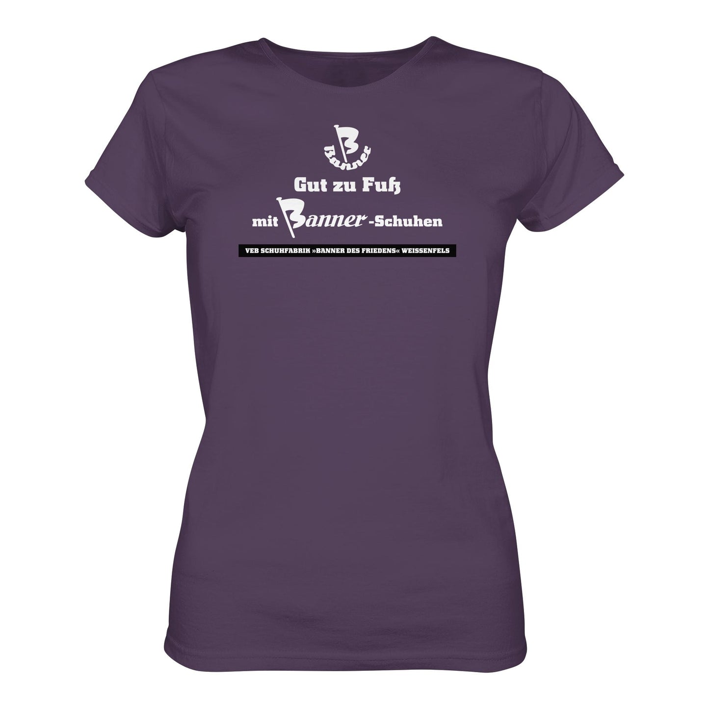 DDR Ostalgie Shirt Mädels • BANNER-SCHUHE - GUT ZU FUSS