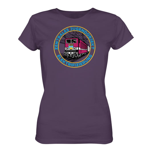DDR Ostalgie Shirt Mädels • DR - FDJ ZENTRALES JUGENDOBJEKT ELEKTRIFIZIERUNG