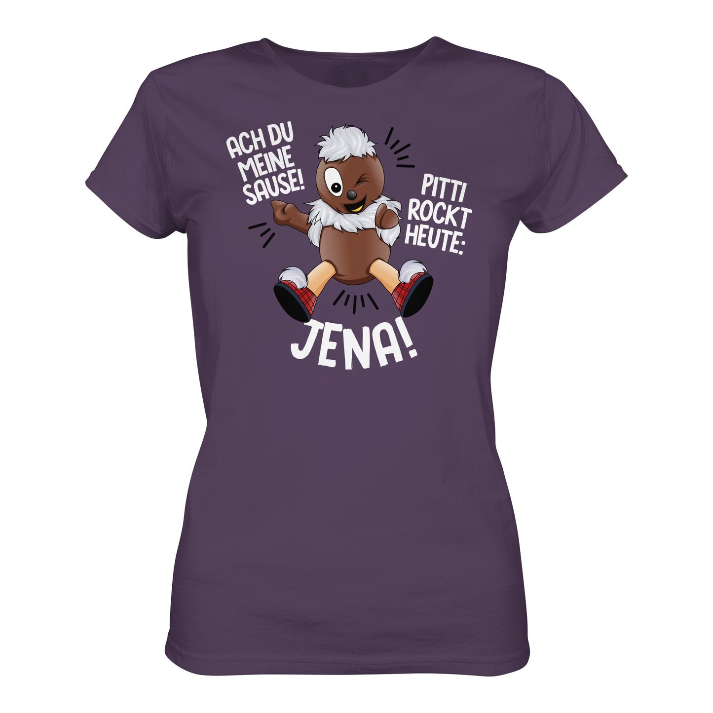 PITTI STADT-NICKI (SHIRT MÄDELS) • PITTI ROCKT HEUTE JENA!