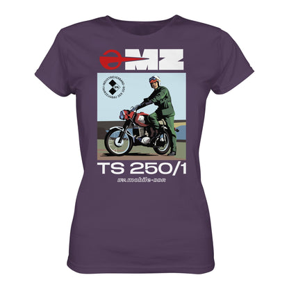 DDR Ostalgie Shirt Mädels • MZ TS 250 (ORIGINAL DDR-PLAKAT)