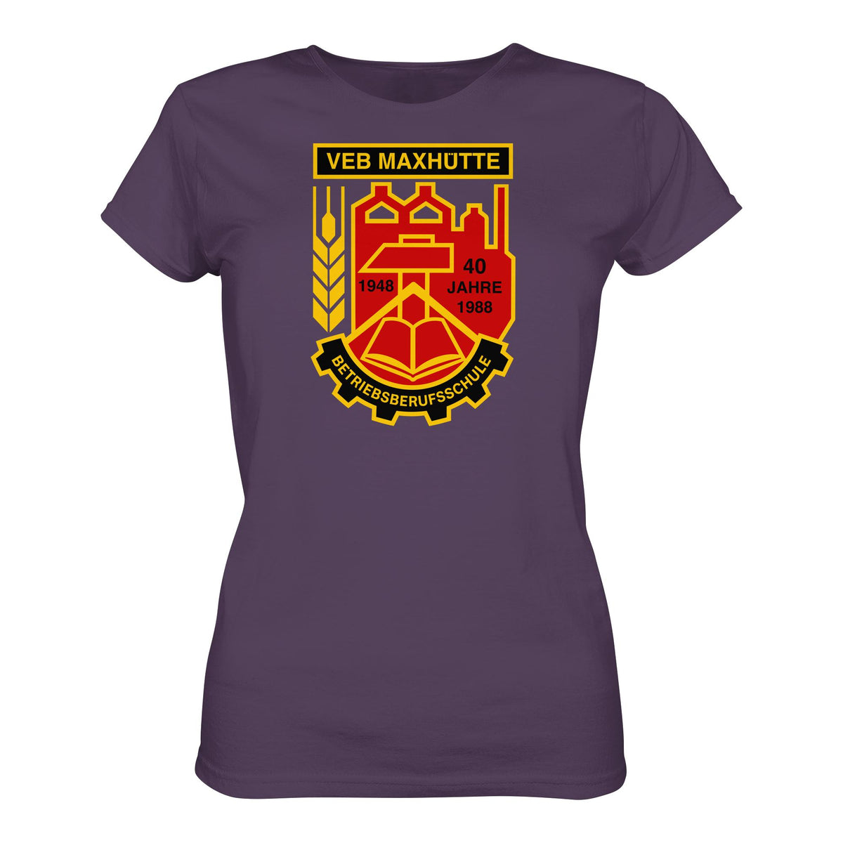 VEB MAXHÜTTE - BETRIEBSBERUFSSCHULE | DDR Ostalgie Shirt Mädels