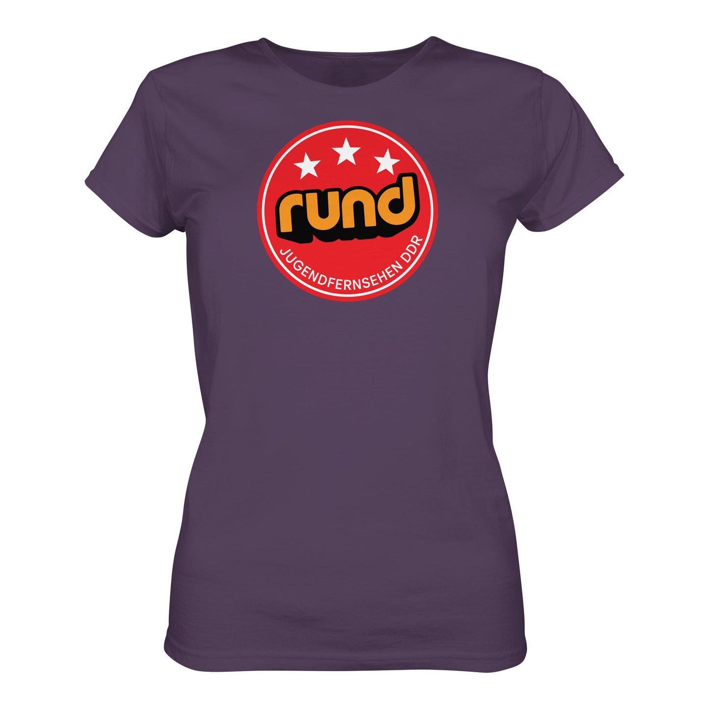 DDR Ostalgie Shirt Mädels • RUND - JUGENDFERNSEHEN DDR