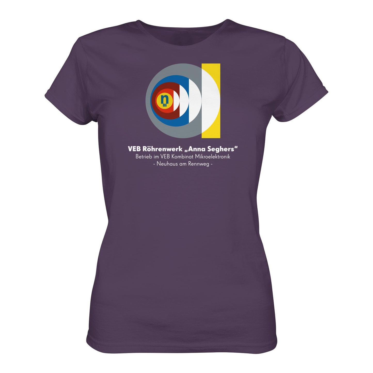 DDR Ostalgie Shirt Mädels • VEB RÖHRENWERK ANNA SEGHERS - NEUHAUS