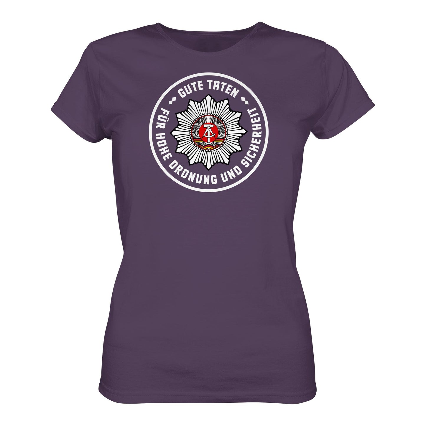 DDR Ostalgie Shirt Mädels • ABZEICHEN VOLKSPOLIZEI FÜR JUNGE PIONIERE