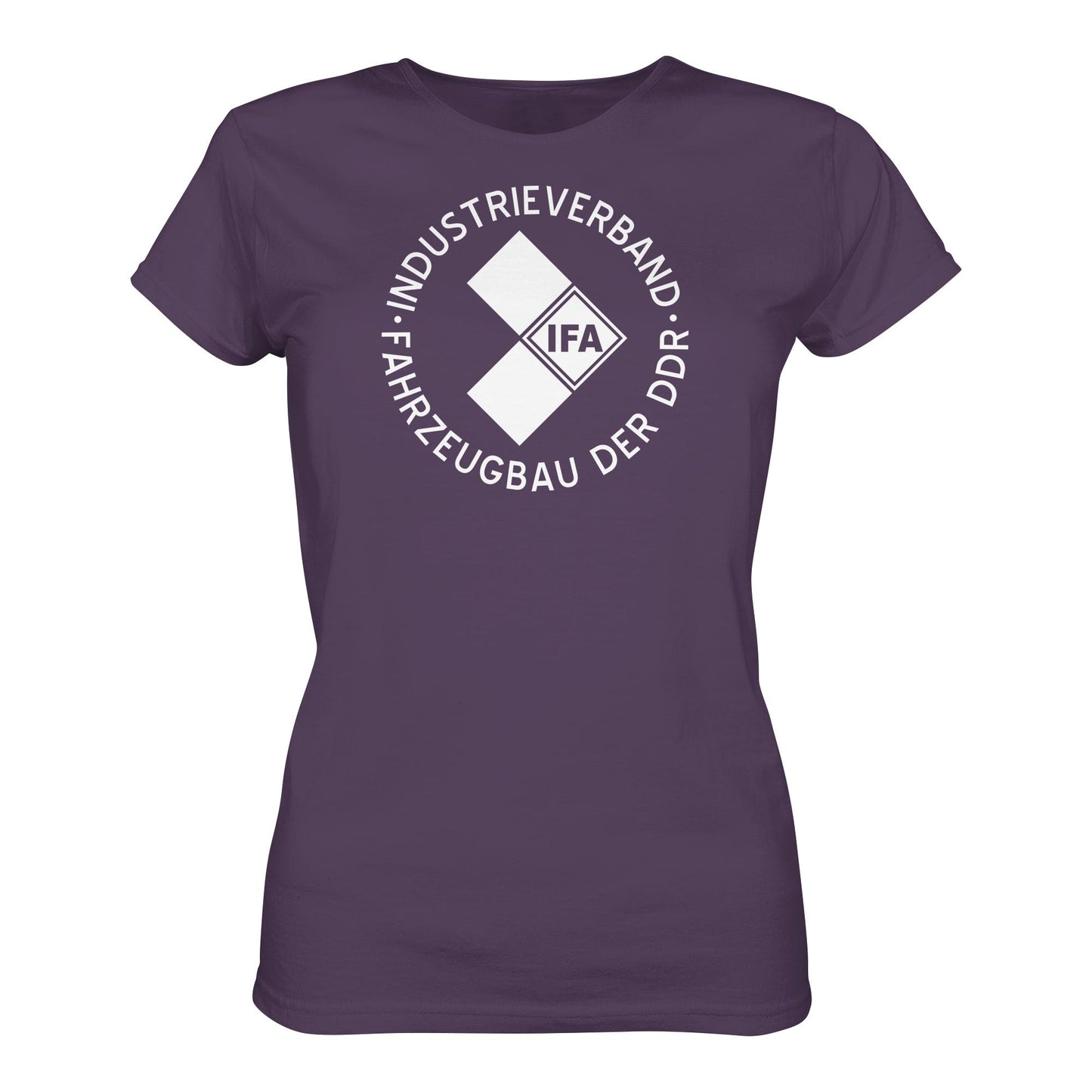 DDR Ostalgie Shirt Mädels • IFA INDUSTRIEVERBAND FAHRZEUGBAU ( LOGO 1970er) - dunkel