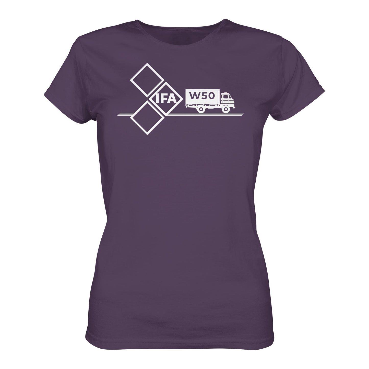 DDR Ostalgie Shirt Mädels • IFA W50 (ORIGINAL SCHILD)