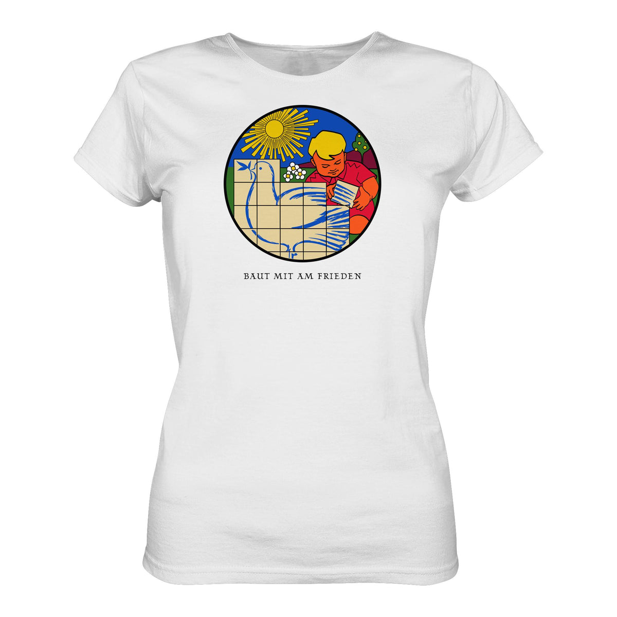 BAUT MIT AM FRIEDEN | DDR Ostalgie Shirt Mädels