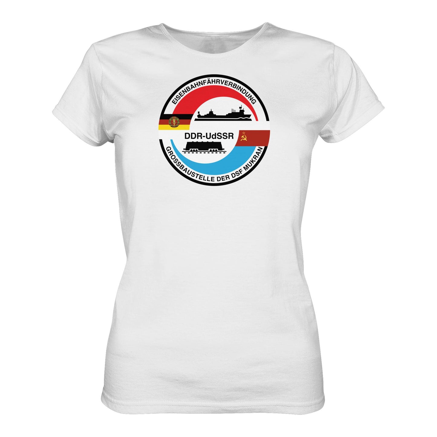 DDR Ostalgie Shirt Mädels • GROSSBAUSTELLE DER DSF MUKRAN
