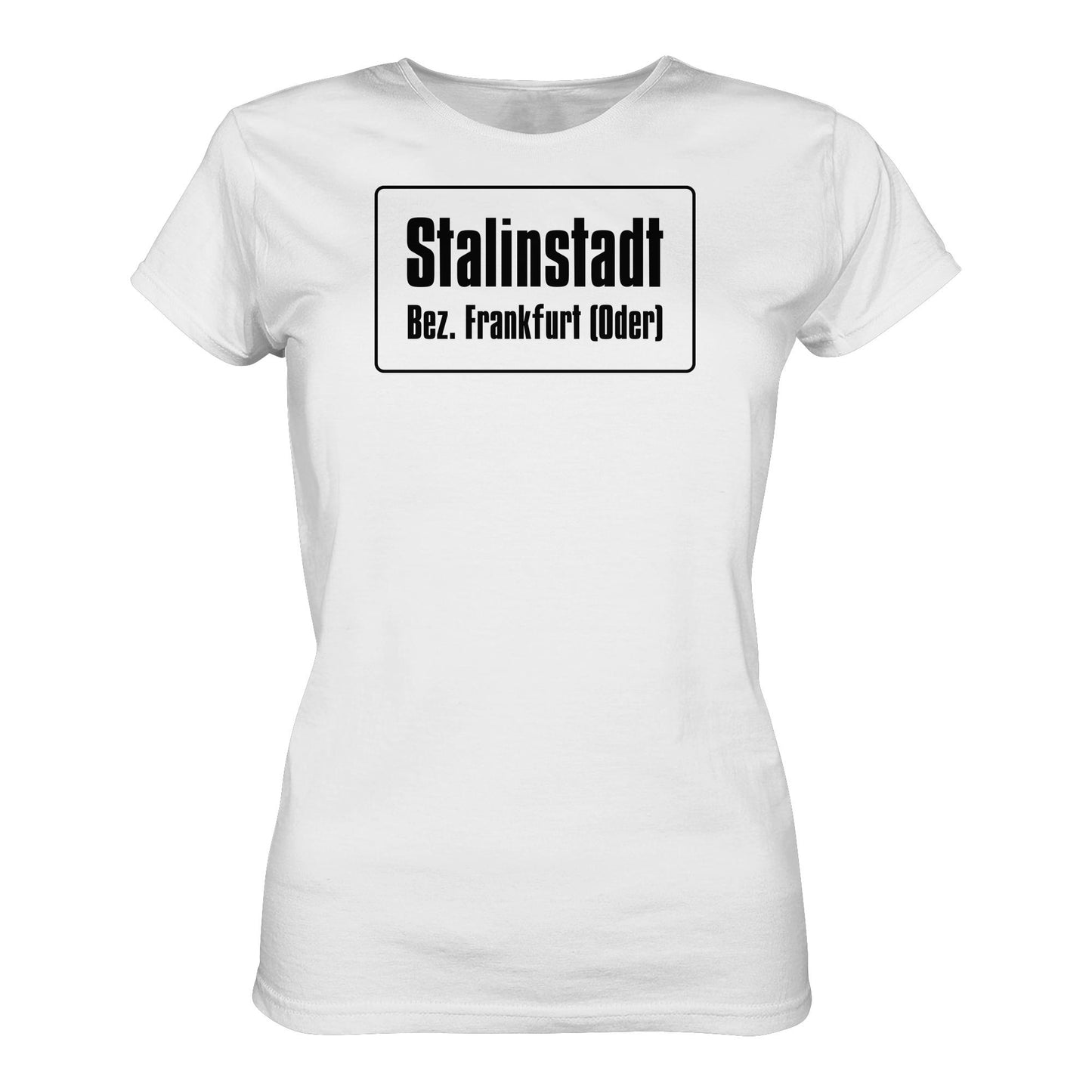 DDR Ostalgie Shirt Mädels • STALINSTADT - EISENHÜTTENKOMBINAT OST EKO (ORIGINAL-SCHILD)