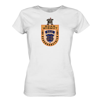 DDR Ostalgie Shirt Mädels • SDAG WISMUT AUE - ABZEICHEN