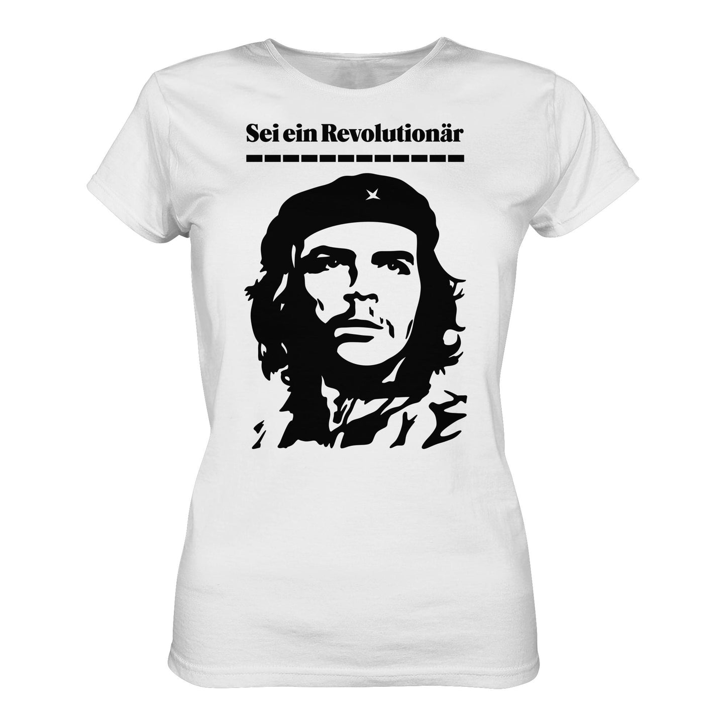 DDR Ostalgie Shirt Mädels • SEI EIN REVOLUTIONÄR - CHE GUEVARA (DDR ORIGINAL-PLAKAT)