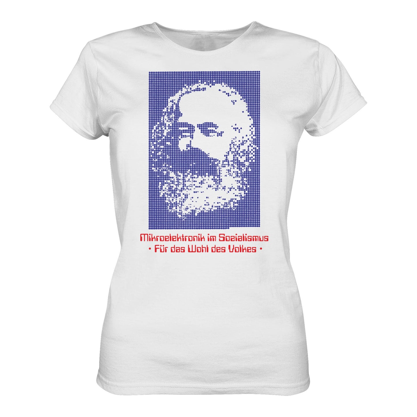DDR Ostalgie Shirt Mädels • DDR MIKROELEKTRONIK FÜR DAS WOHL DES VOLKES (ORIGINAL POSTER)