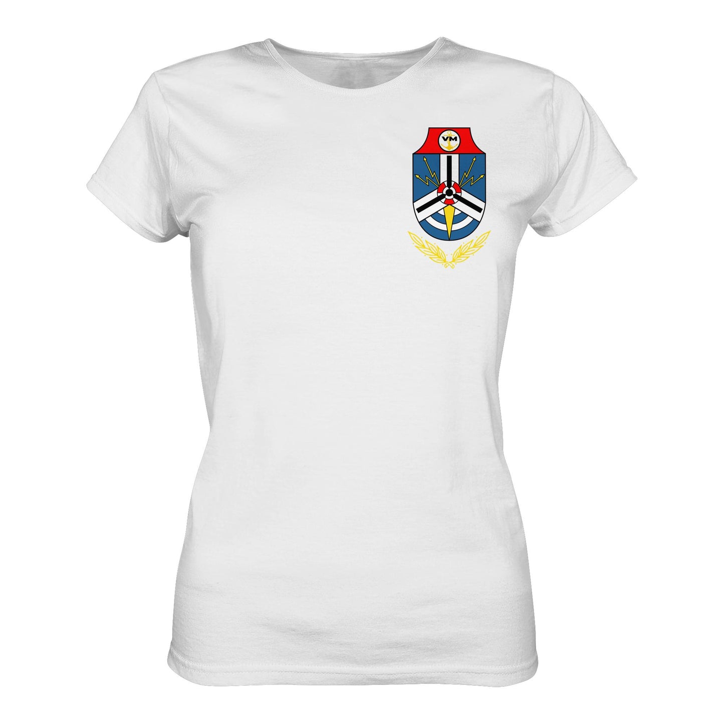 DDR Ostalgie Shirt Mädels • NVA EMBLEM - MARINEGESCHWADER 18 - KURT BARTHEL