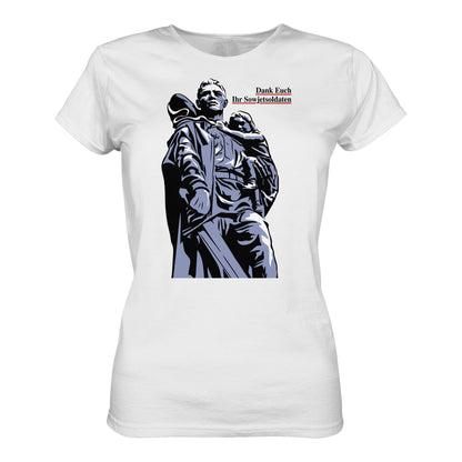 DDR Ostalgie Shirt Mädels • DANK EUCH IHR SOWJETSOLDATEN (DDR ORIGINAL-PLAKAT)