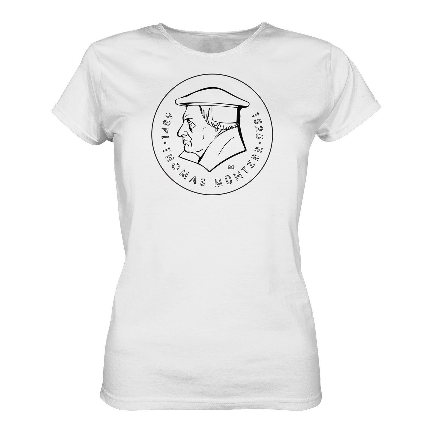 DDR Ostalgie Shirt Mädels • THOMAS MÜNTZER - DDR MÜNZE