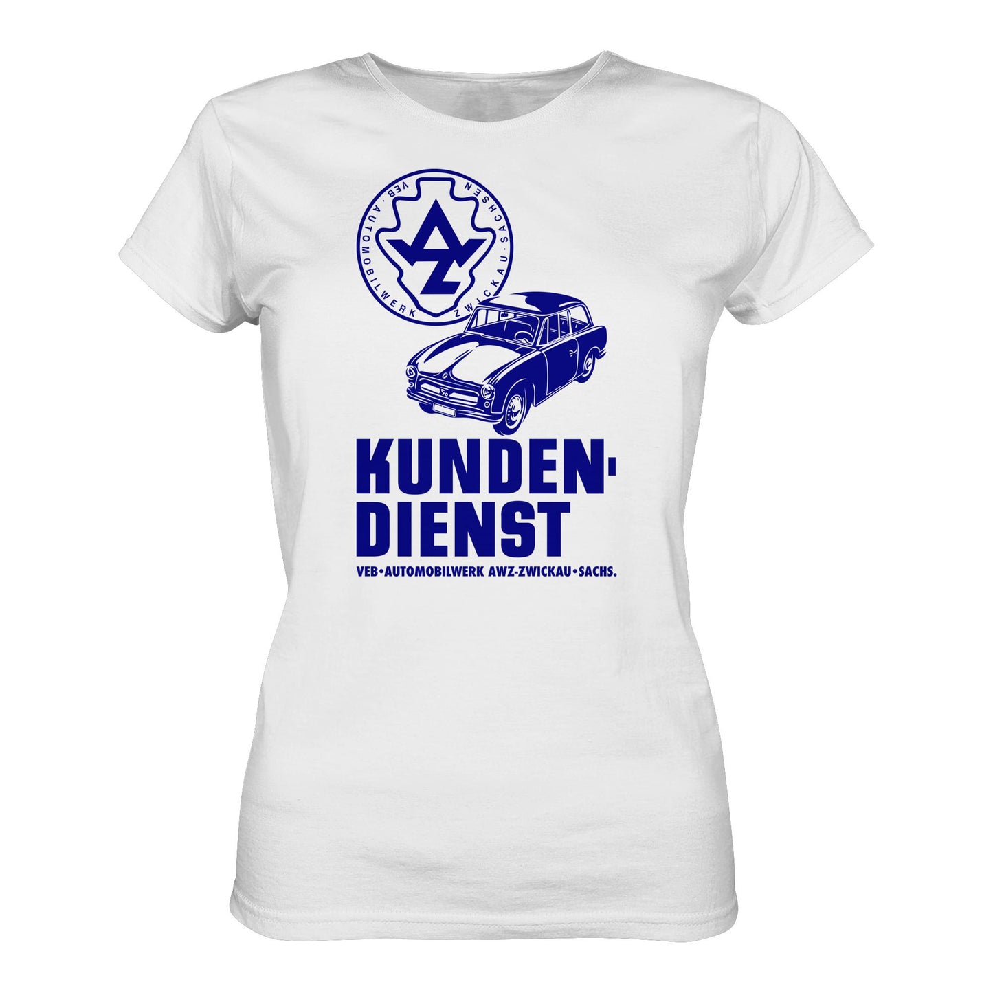 DDR Ostalgie Shirt Mädels • P70 KUNDENDIENST VEB AWZ ZWICKAU