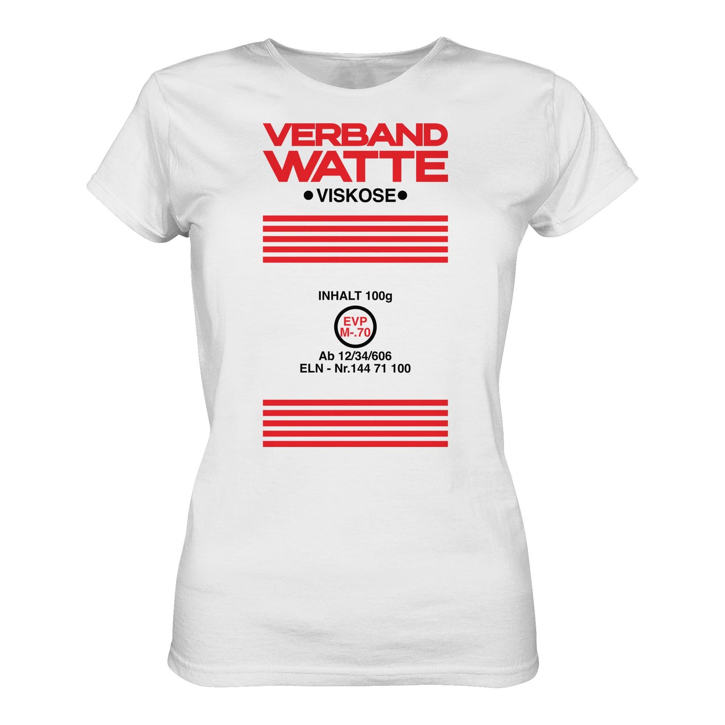 DDR Ostalgie Shirt Mädels • VERBAND WATTE VISKOSE
