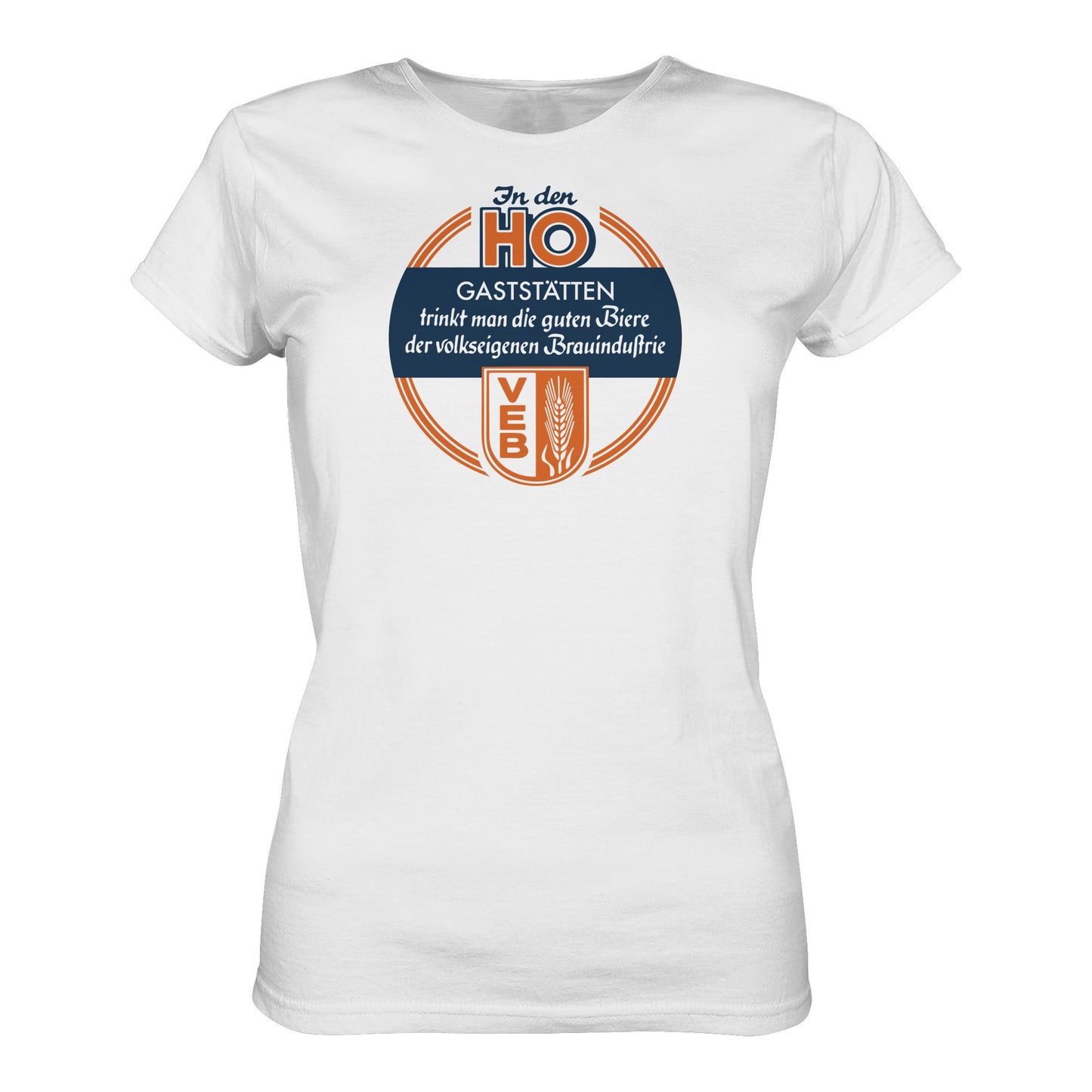DDR Ostalgie Shirt Mädels • HO - VOLKSEIGENE BRAUINDUSTRIE