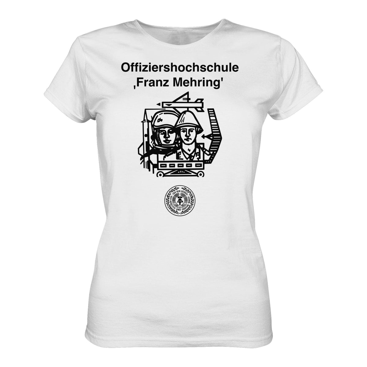 DDR Ostalgie Shirt Mädels • NVA - OFFIZIERSHOCHSCHULE FRANZ MEHRING