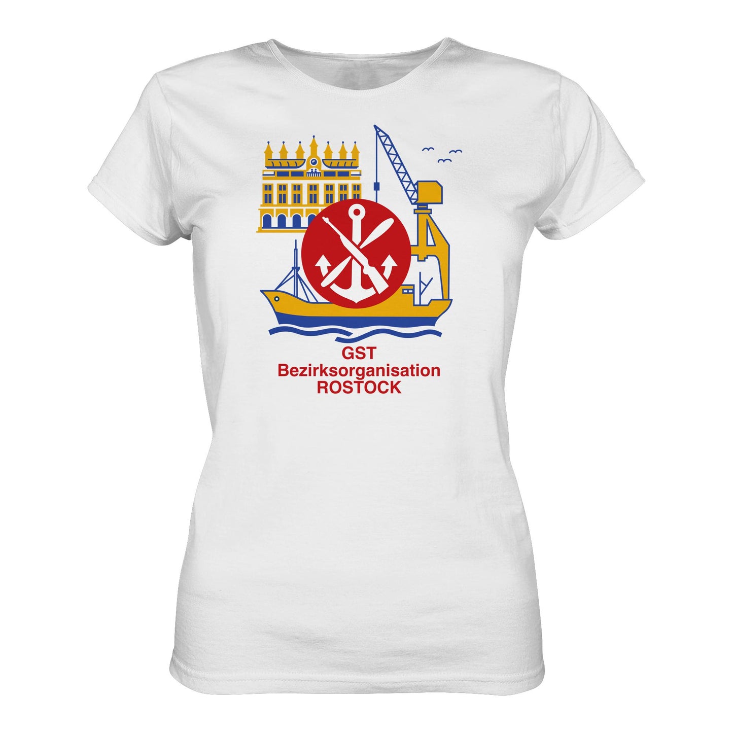 DDR Ostalgie Shirt Mädels • GST ROSTOCK