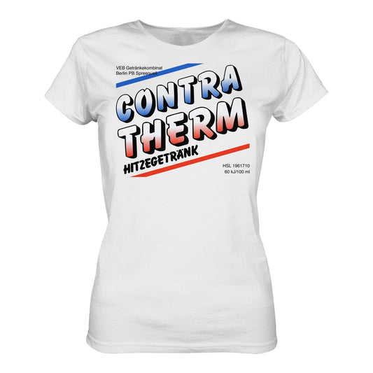 DDR Ostalgie Shirt Mädels • CONTRA THERM - VEB GETRÄNKEKOMBINAT BERLIN SPREEQUELL