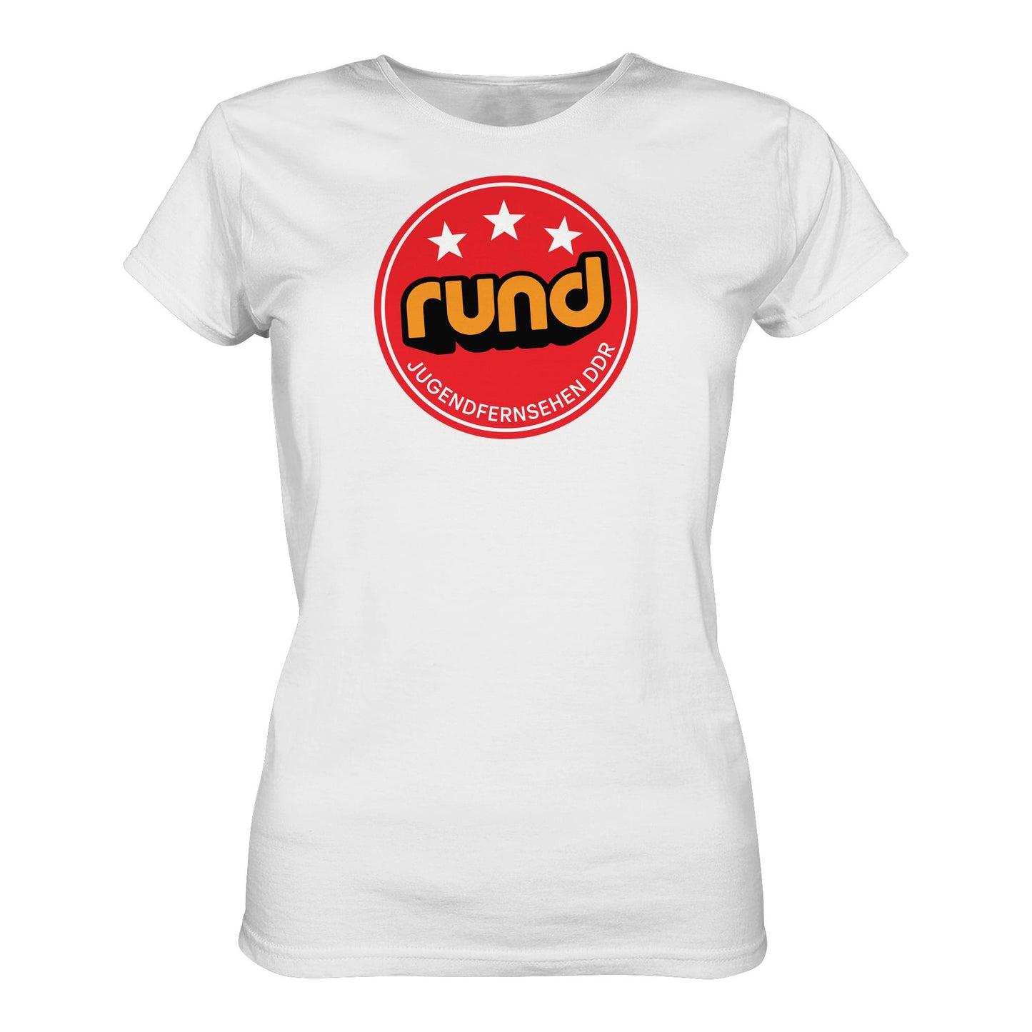 DDR Ostalgie Shirt Mädels • RUND - JUGENDFERNSEHEN DDR