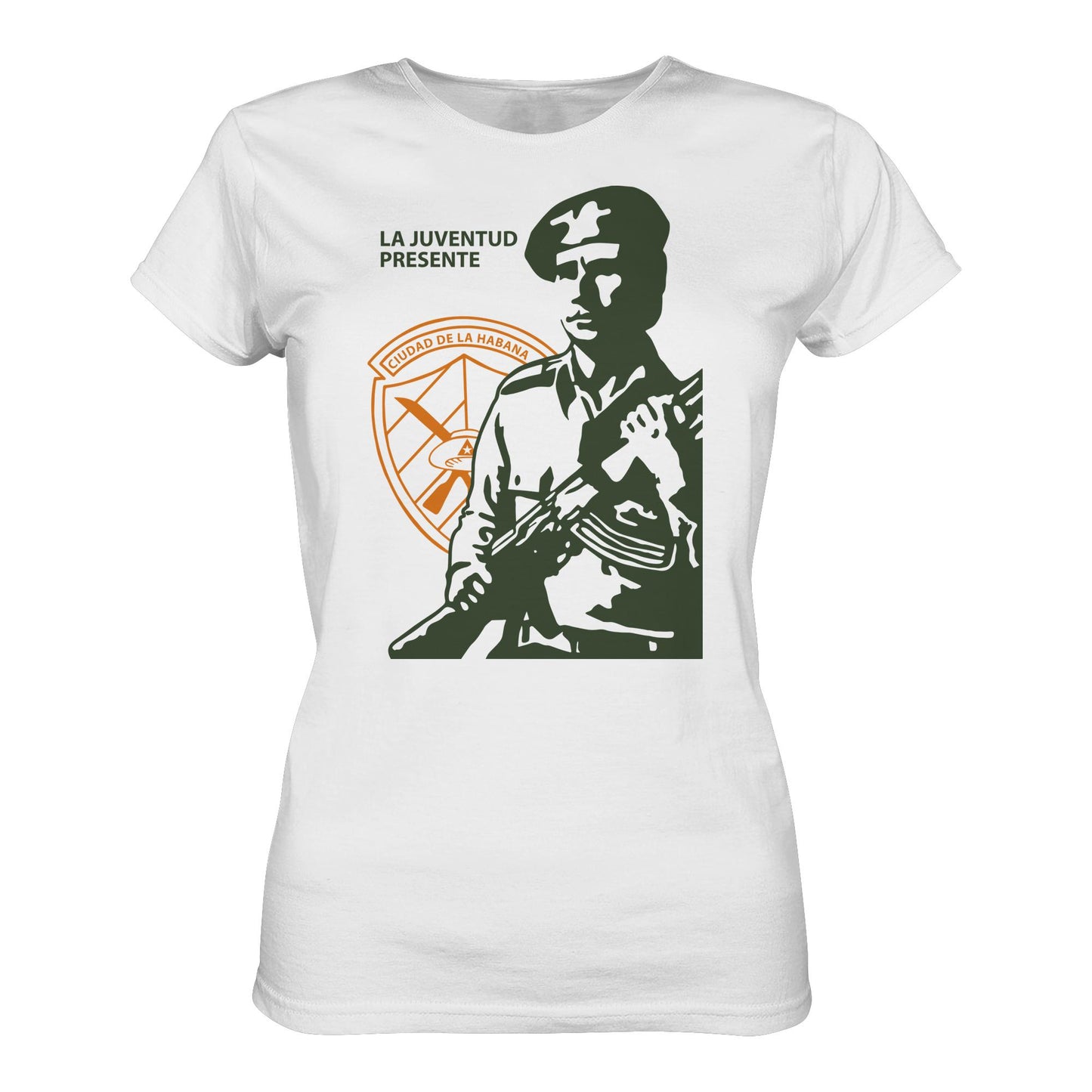 DDR Ostalgie Shirt Mädels • LA JUVENTUD PRESENTE CIUDAD DE LA HABANA (DIE JUGEND HAVANNAS IST AKTIV)