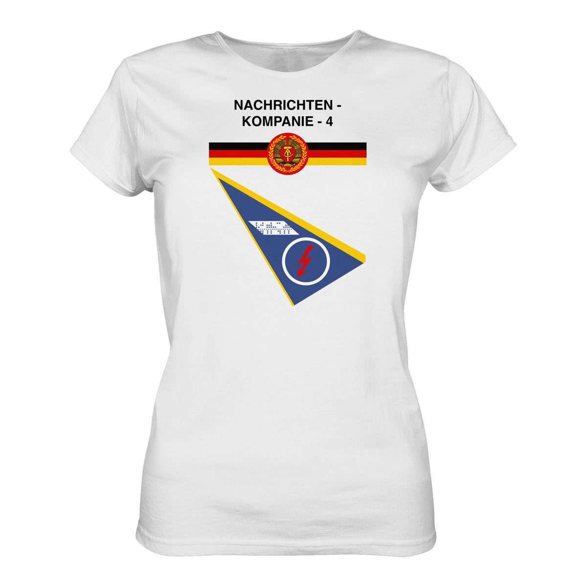 DDR Ostalgie Shirt Mädels • NVA - NACHRICHTENKOMPANIE 4